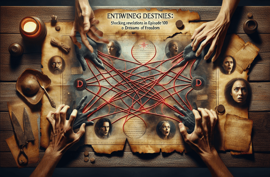 Destinos entrelazados: Revelaciones impactantes en el capítulo 100 de ‘Sueños de libertad’