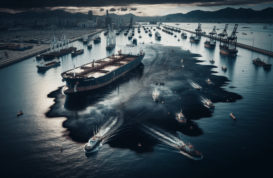 Detención de Buque en Ceuta por Derrame Causante: Una Tonelada de Fueloil Contamina el Puerto