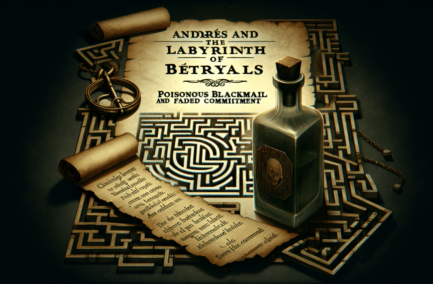 Andrés y el Laberinto de Traiciones: Chantaje Envenenado y Compromiso Desvanecido