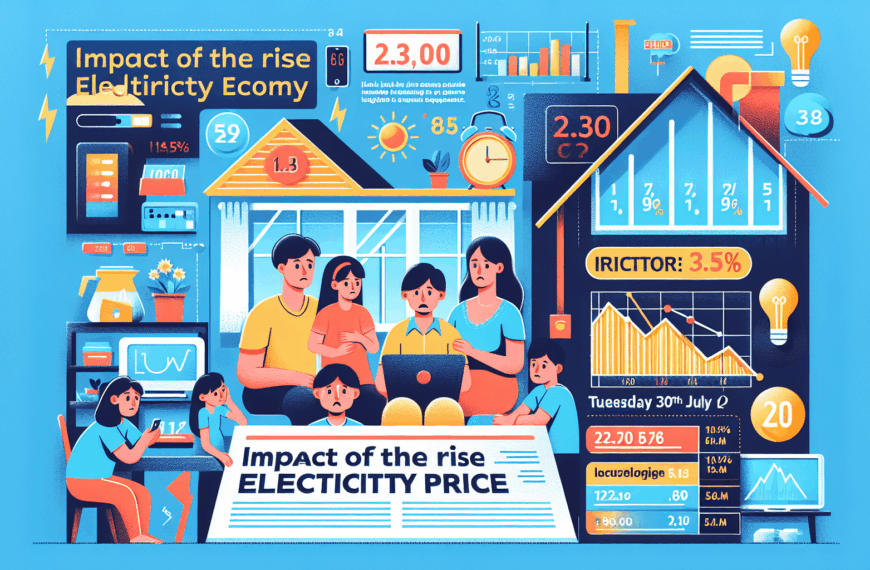 Impacto Económico del Aumento en el Costo de la Energía Eléctrica: Claves para Administrar Tu Economía Familiar este 30 de Julio