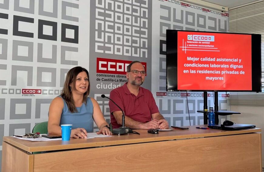 CCOO Denuncia Desigualdad en Residencias y Reclama a la Junta Mejoras en el Sector Privado