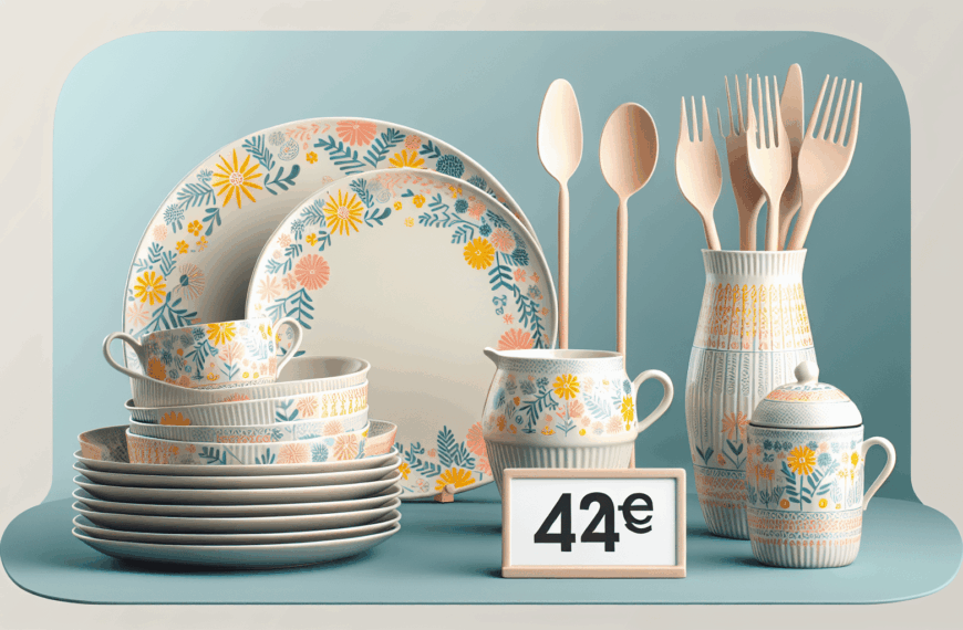 Carrefour Sorprende con Vajilla Elegante y Alegre por Tan Solo 24 Euros