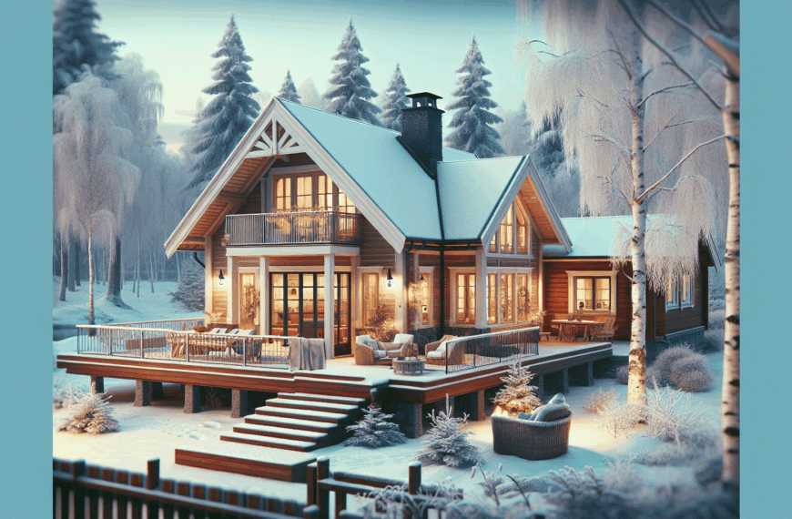 Refugio Invernal: Casa de Verano a las Afueras de Estocolmo Adaptada para Todas las Estaciones