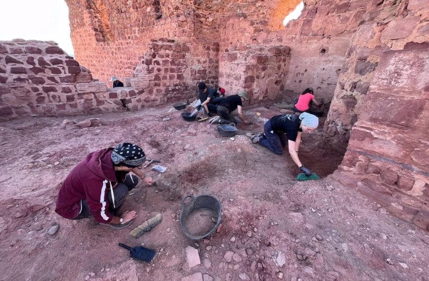 Catorce Universitarios Colaboran en la Excavación del Proyecto Arqueológico en la Iglesia del Castillo de La Estrella de Montiel