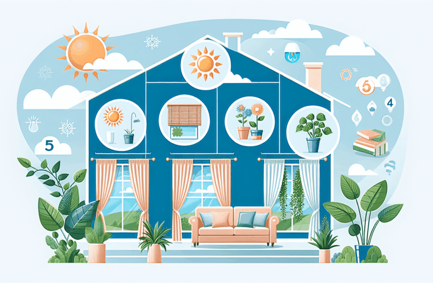 Cómo Proteger tu Hogar del Sol y Mantenerlo Fresco: 5 Estrategias Efectivas