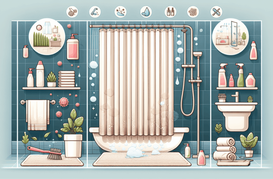 Guía Completa para Eliminar Moho y Suciedad de las Cortinas de Ducha: Cómo Prevenir Hongos y Bacterias