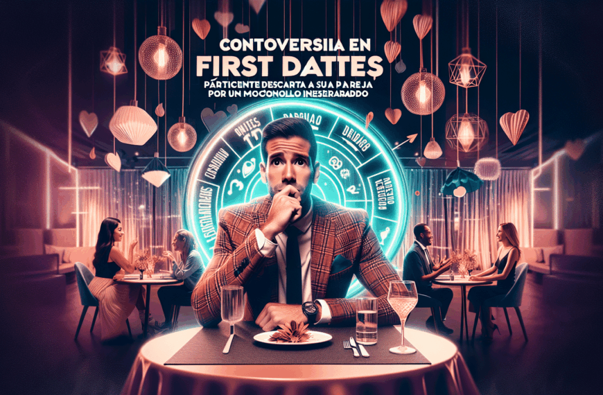 Controversia en ‘First Dates’: Participante Descarta a su Pareja por un Motivo Inesperado