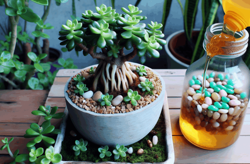 Impulsa la Suerte y el Crecimiento Extraordinario de tu Árbol de Jade con este Abono Casero