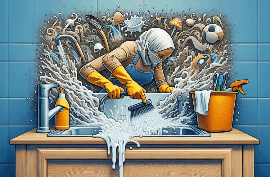 El Truco de Limpieza que Revoluciona los Hogares Españoles: Desatasca tu Fregadero y Ducha Fácilmente