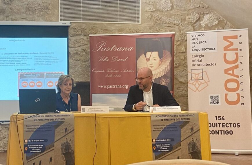 El COACM Participará Activamente en el I Congreso ‘Patrimonio: El Presente del Futuro’ en Pastrana