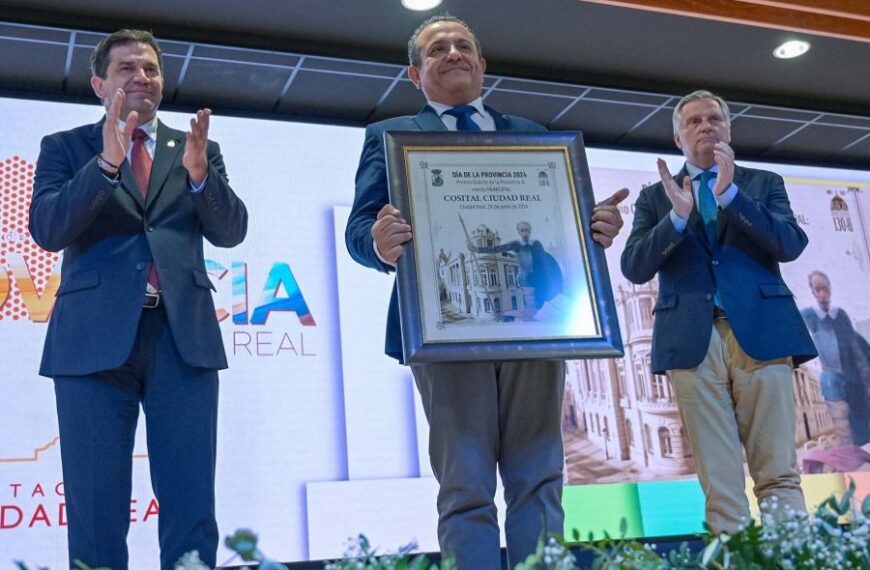 Distinción ‘Quijote Provincial’ al Mérito Municipal por COSITAL Ciudad Real