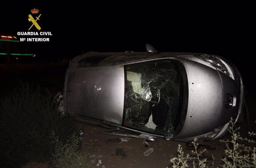 Indagan a Conductor Sospechoso de Delito Tras Accidente en Argamasilla de Alba