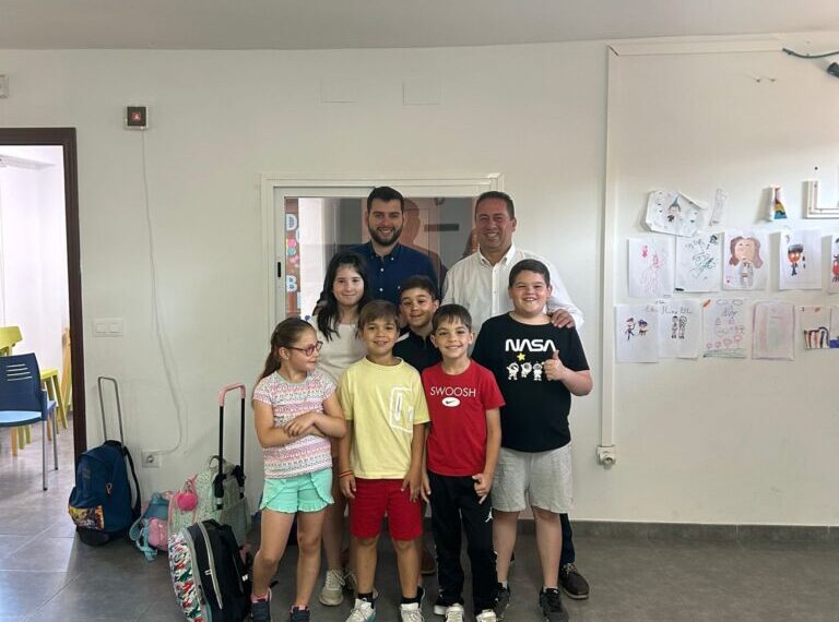 Cerca de 200 niños asisten a la Ludoteca Municipal de Verano en Porzuna