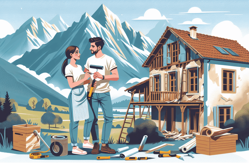 Transformación Viral: Pareja Renueva Casa Abandonada en el Corazón del Pirineo Aragonés