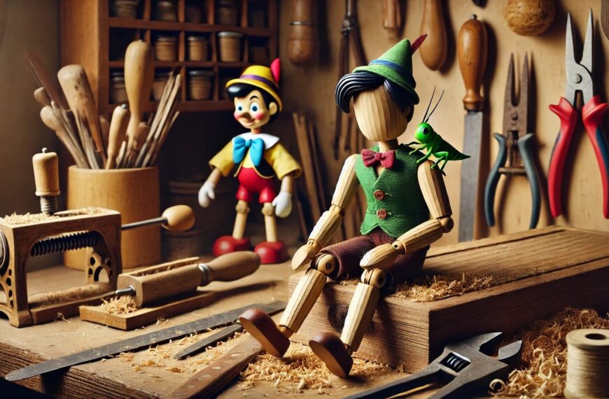 Las peripecias de Pinocho: Una odisea de crecimiento y sabiduría