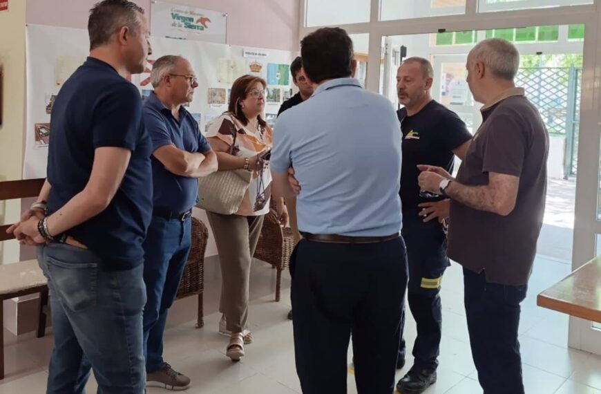 Presidente de la Diputación Expresa Pesar por Incendio en Residencia de Villarrubia de los Ojos