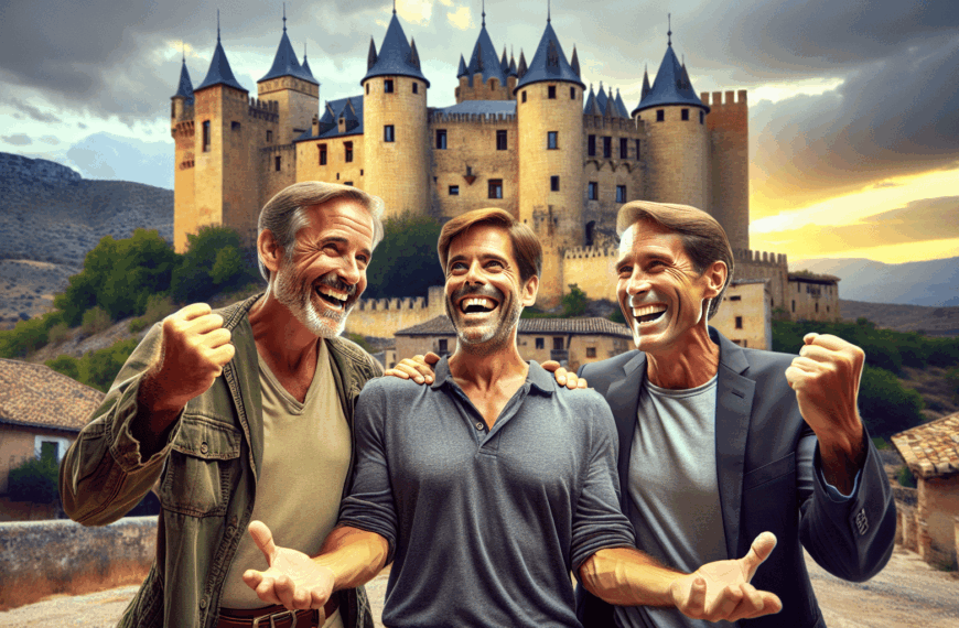 Iconos del Cine y la Comedia Española, Santiago Segura, José Mota y Luis Álvarez, Se Convierten en Propietarios de un Castillo Medieval en Pedraza