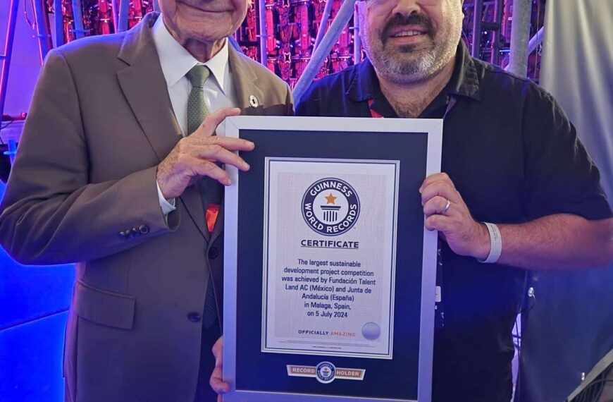 Talent Land España Establece Récord Guinness Mundial con Innovadores Proyectos de Agua