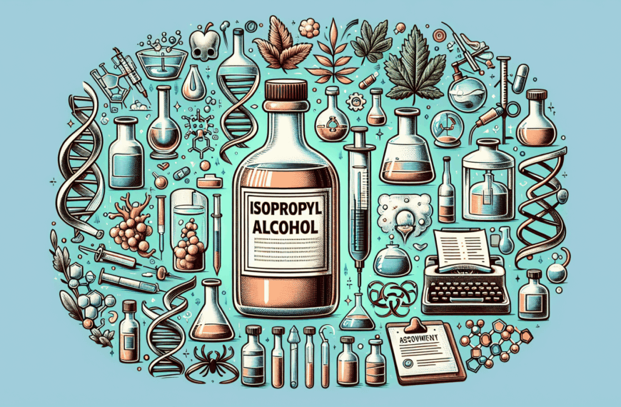 Descubre el Alcohol Isopropílico: Usos Prácticos y sus Beneficios