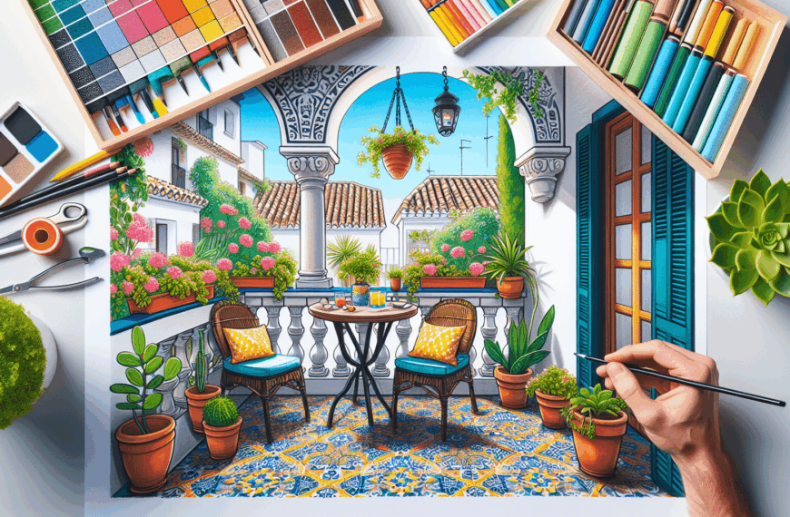 Convierte tu Balcón en un Encantador Patio Andaluz con Ikea por Menos de 15 Euros y sin Obras