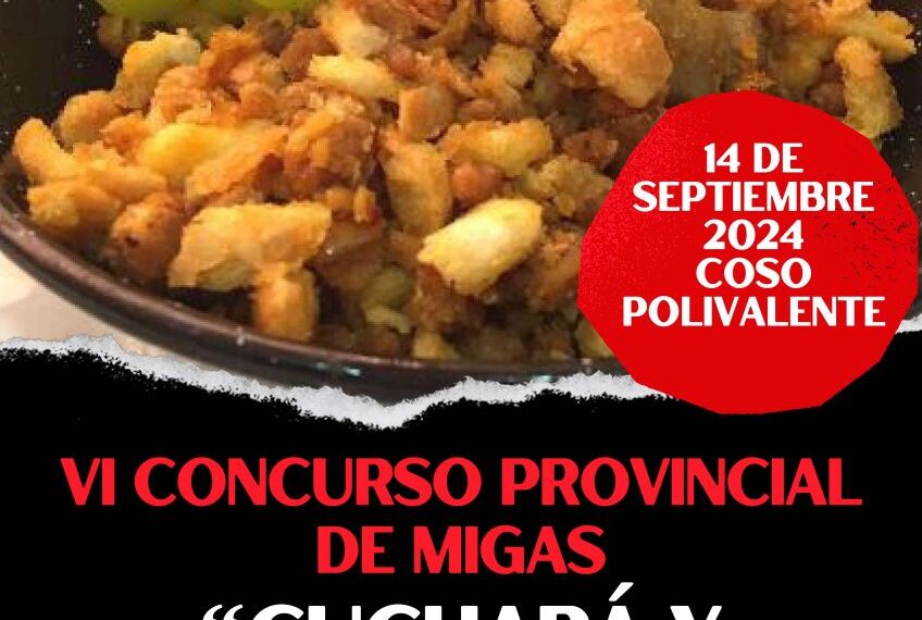 VI Edición del Concurso Provincial de Migas ‘Cuchara y Paso Atrás’ Invita a Peñas y Agrupaciones a Demostrar su Arte Culinario