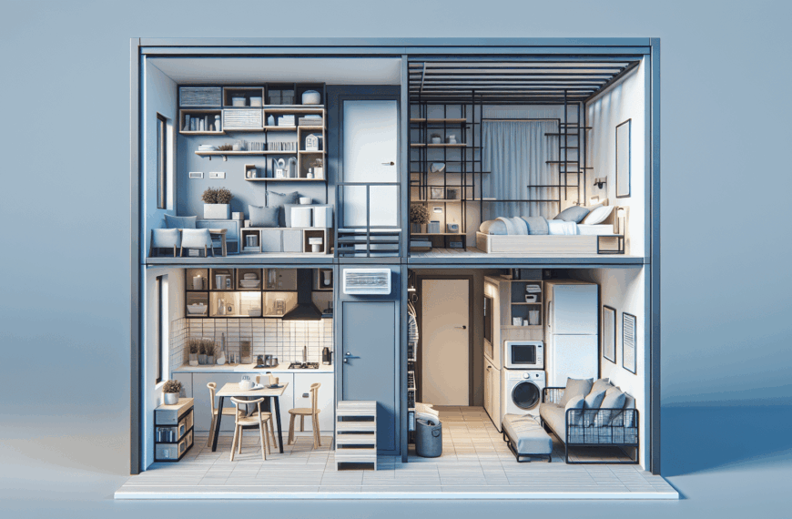 Soluciones Innovadoras en Viviendas Compactas: Diseño Moderno y Uso Eficiente del Espacio