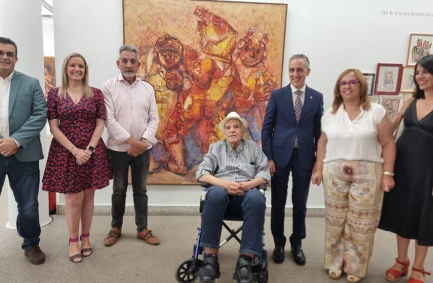 Homenaje al artista Manuel Prior con la exposición «70 años de pintura, desvelando lo que la realidad esconde»