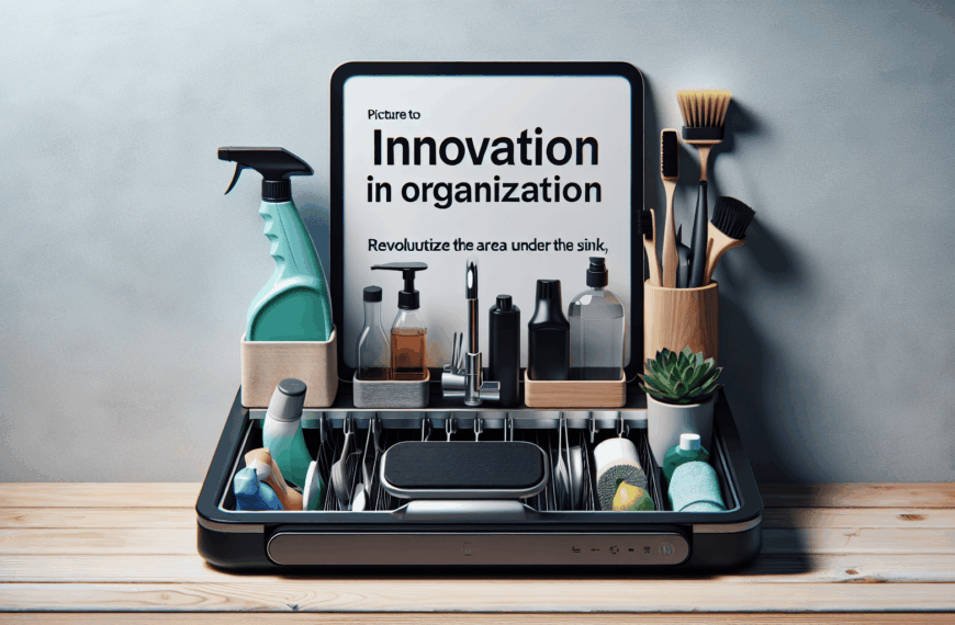 Innovación en Organización: El Nuevo Gadget Portátil Multifuncional de Zara Home Transforma el Espacio Bajo el Fregadero