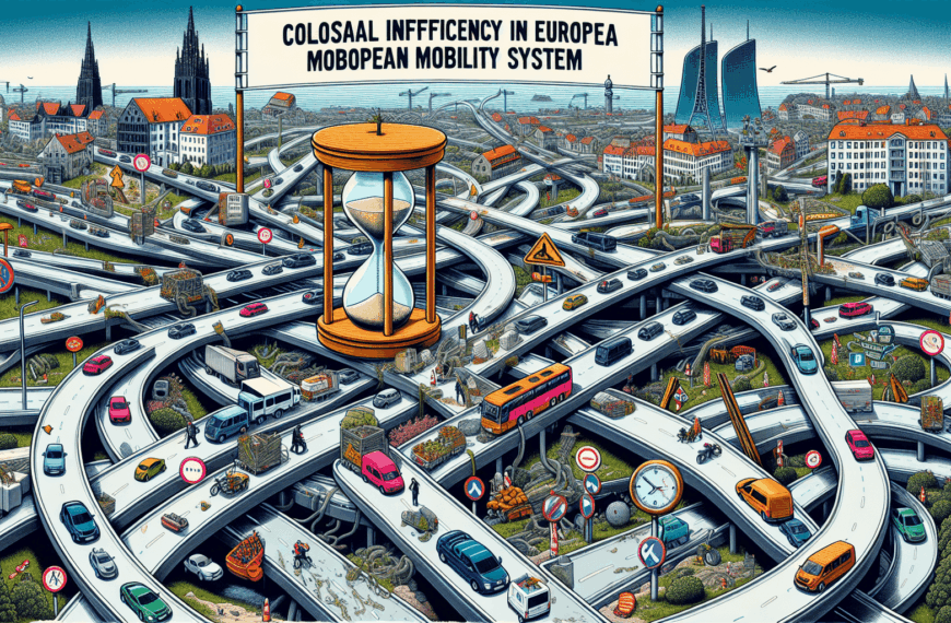 Ineficiencia Colosal en el Sistema de Movilidad Europeo: Un Análisis Crítico