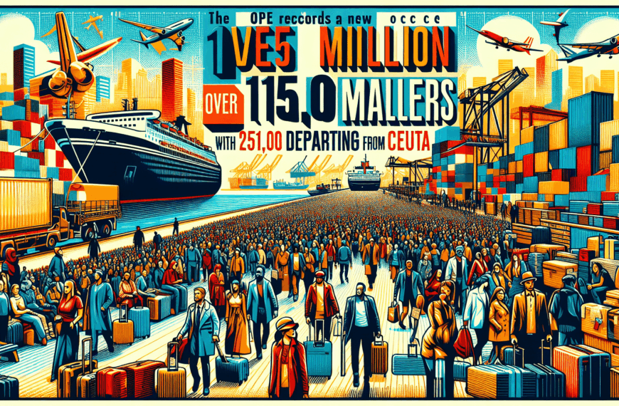 Récord histórico en la OPE: Más de 1.5 millones de viajeros, con un cuarto de millón desde Ceuta