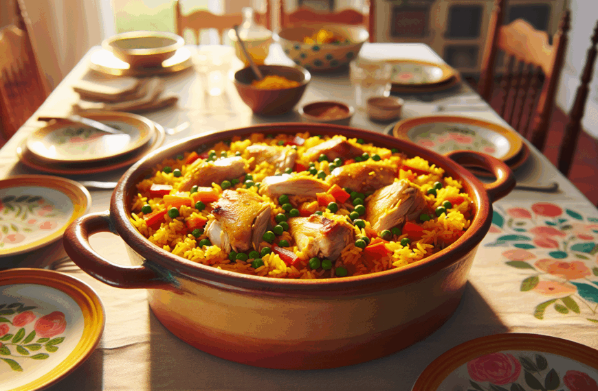 Domingo en Familia: Deléitate con Nuestra Receta Especial de Arroz con Pollo