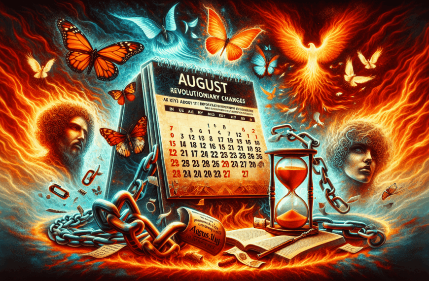 Agosto de Transformaciones: Jorge Rey Revela los Cambios Cruciales que nos Esperan