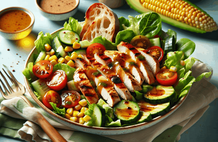 Ensalada Estival con Pollo a la Parrilla