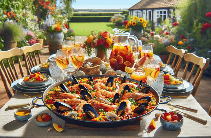 Domingo Gourmet: Deléitate con una Exquisita Paella de Mariscos