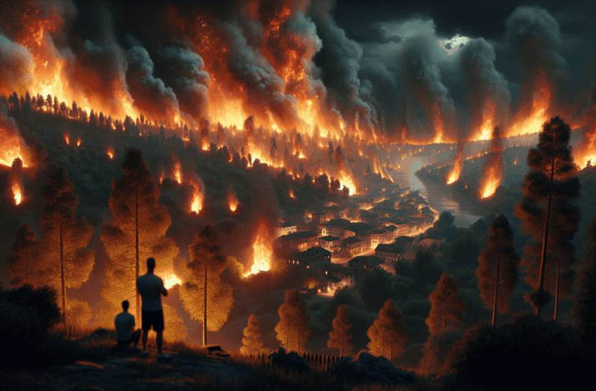 Incendio catastrófico en Tres Cantos: 535 hectáreas consumidas y viviendas amenazadas