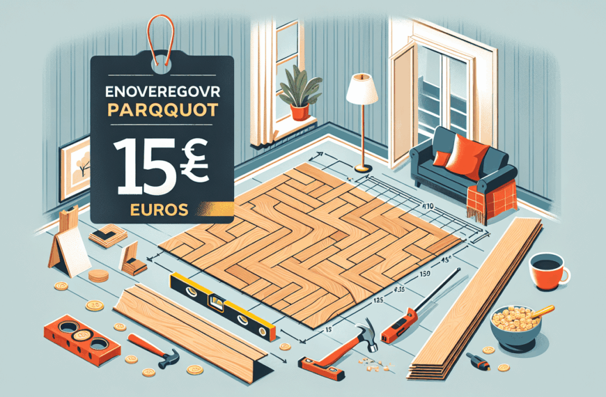 Convierte Tu Suelo en Elegante Parqué con Leroy Merlin por Menos de 15 Euros y Sin Obras