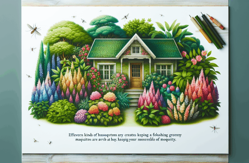 11 Plantas Hermosas y Efectivas para Mantener a los Mosquitos Fuera de Tu Hogar