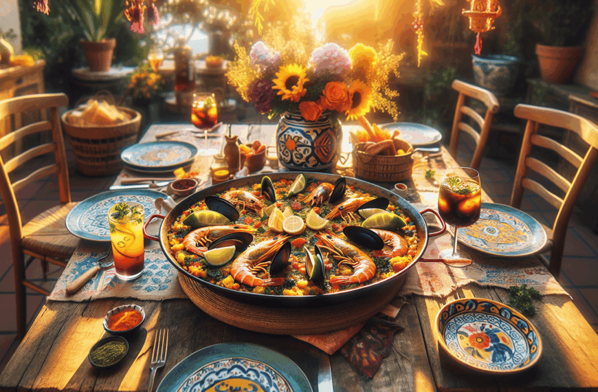 Exquisita Paella Valenciana: El Plato Perfecto para un Domingo Memorable