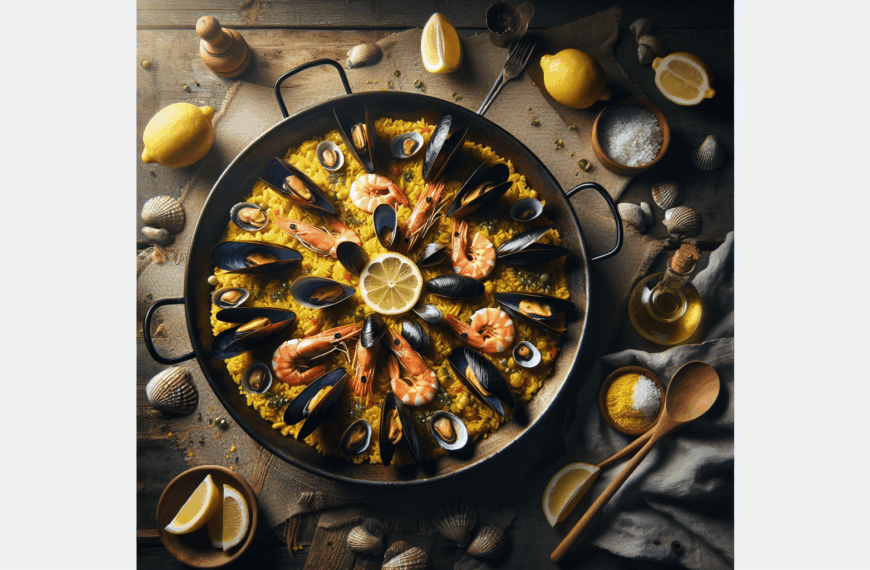 Exquisita Paella de Mariscos: La Receta Perfecta para un Martes Único