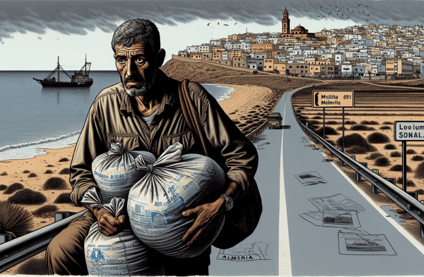 Arrestan a un hombre de 57 años en Melilla con más de 30 kilos de hachís destinados a Almería