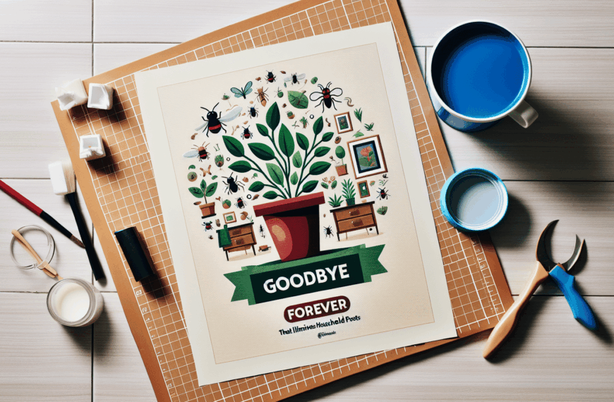 Despedida Definitiva: La Planta Milagrosa que Expulsa Plagas del Hogar