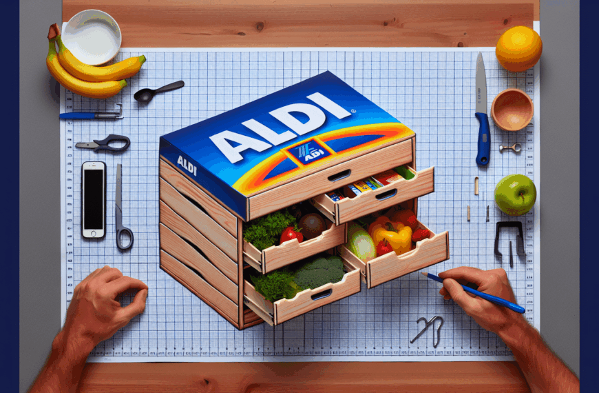 Aldi Transforma la Organización del Hogar con su Revolucionario Gadget para Cajones