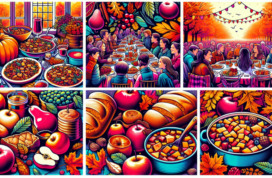 Dale Vida a Tus Fiestas Otoñales con Colores y Sabores