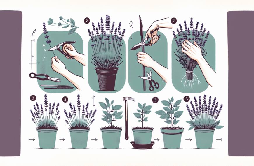 Guía Completa para Podar la Lavanda Inglesa: Consejos para un Crecimiento Vigoro y Prosperidad Floral