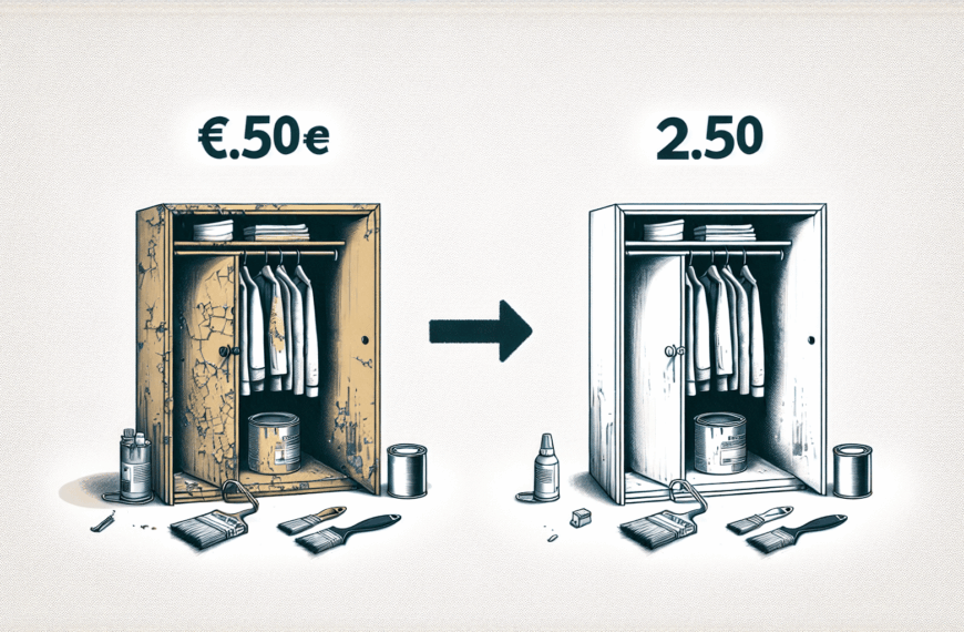 Transforma Tus Armarios con Solo 2,50 Euros: Toque Moderno y Sofisticado