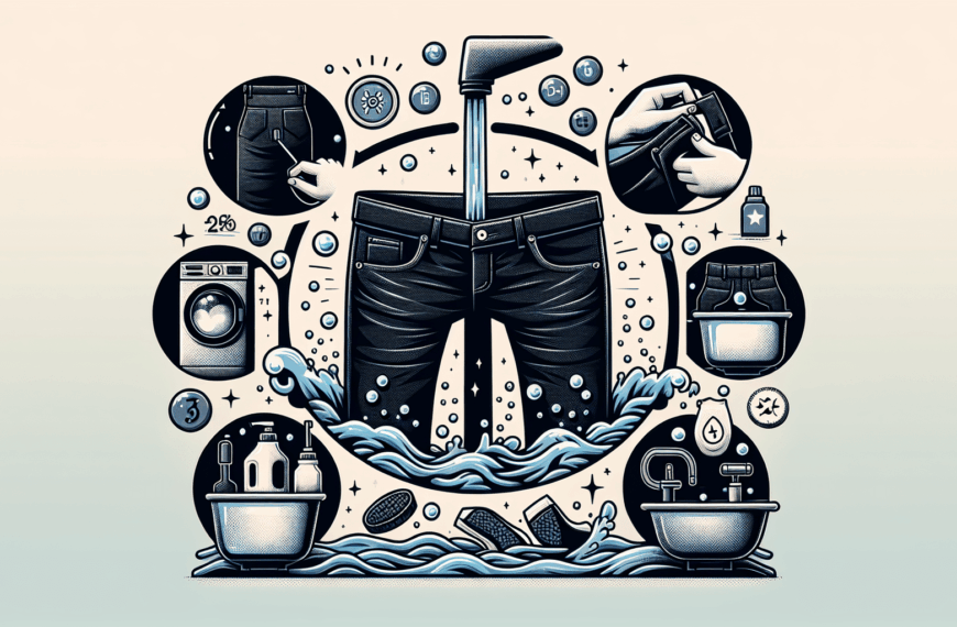 Guía Definitiva para Lavar Jeans Negros sin Perder su Color