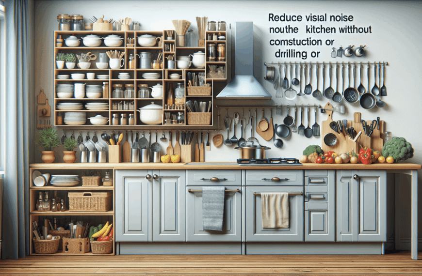 Reducción de Ruido Visual en la Cocina: Truco Viral de Almacenamiento en TikTok sin Obras ni Taladros