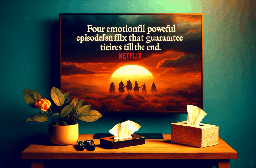 Cuatro Capítulos en Netflix que Garantizan Lágrimas hasta el Final