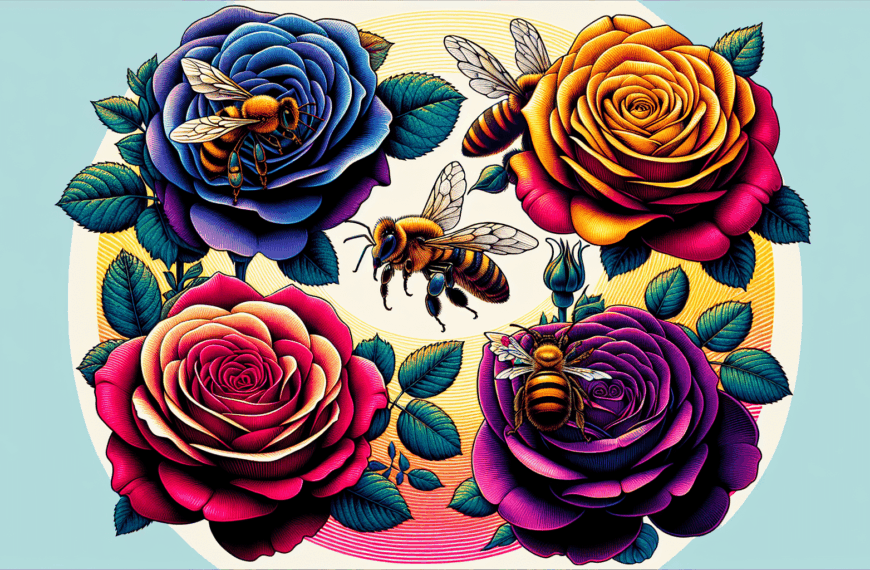 Las 4 Mejores Rosas para Atraer Abejas y Beneficiar tu Jardín