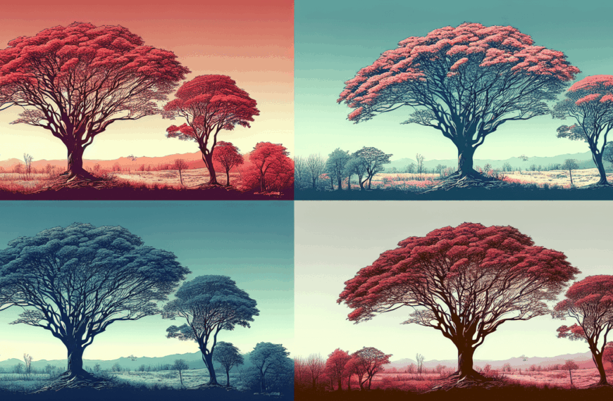 Cuatro Árboles Resilientes y Hermosos para Zonas Áridas